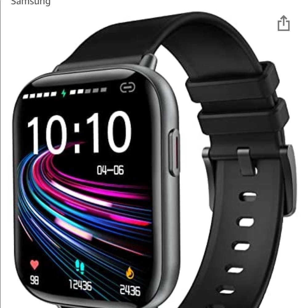 Fitness Tracker, SmartWatch Compatible iPhone Samsung